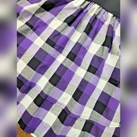 725 Originals Y2K plaid skater dress - Picture 3 of 9